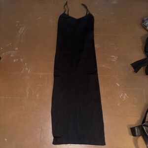 Free People tea length slip dress
